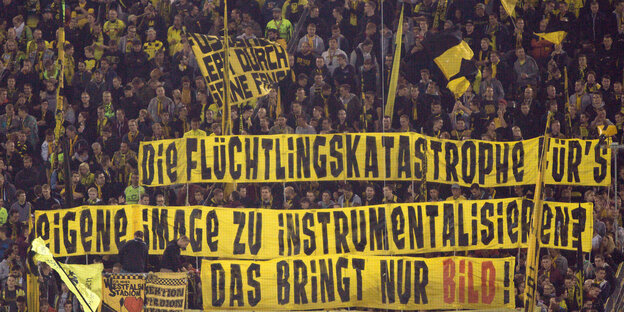 Fans von Borussia Dortmund Fans von Borussia Dortmund