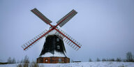 Eine alte Windmühle