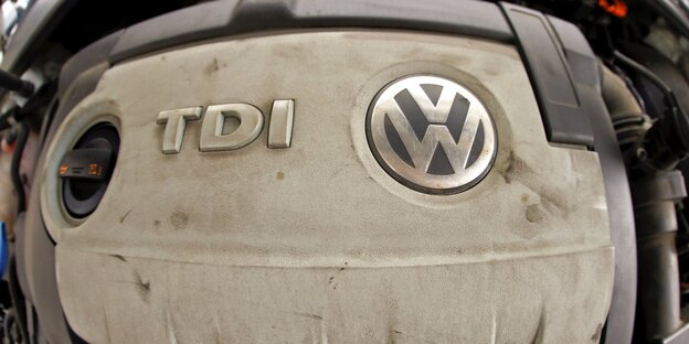 Ein Dieselmotor von VW. Ein Dieselmotor von VW.