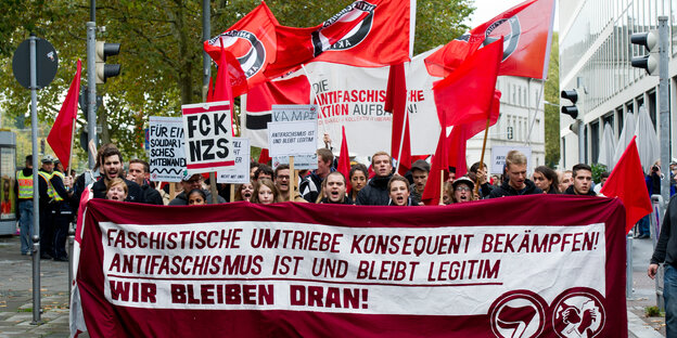 Antifa-Demonstration Antifa-Demonstration