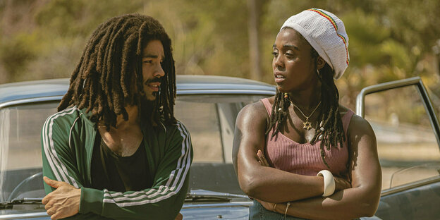 Szene aus dem Film Bob Marley: One Love.