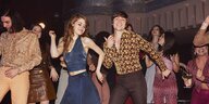 70er Jahre Disco - Tanzende
