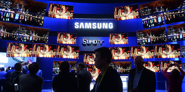 CES-Messe in Las Vegas. CES-Messe in Las Vegas.