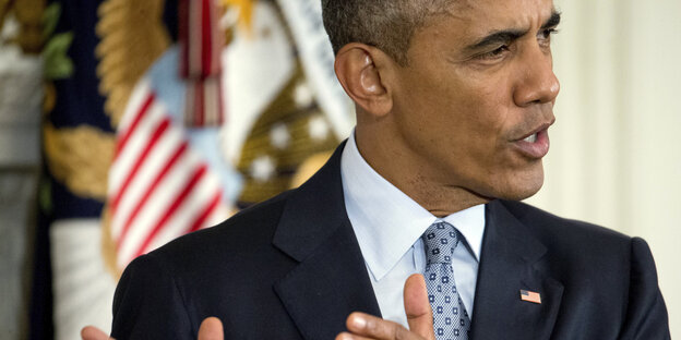 Barack Obama im Profil Barack Obama im Profil