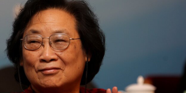 Die chinesische Wissenschaftlerin Tu Youyou Die chinesische Wissenschaftlerin Tu Youyou