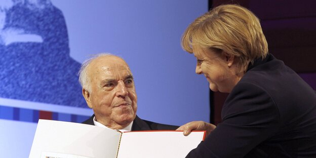 Kohl und Merkel Kohl und Merkel