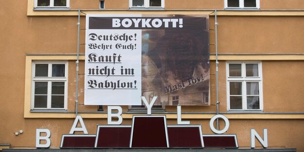 Das Kino Babylon in Mitte.