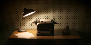 Eine Schreibmaschine