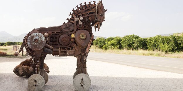 ein trojanisches Pferd ein trojanisches Pferd