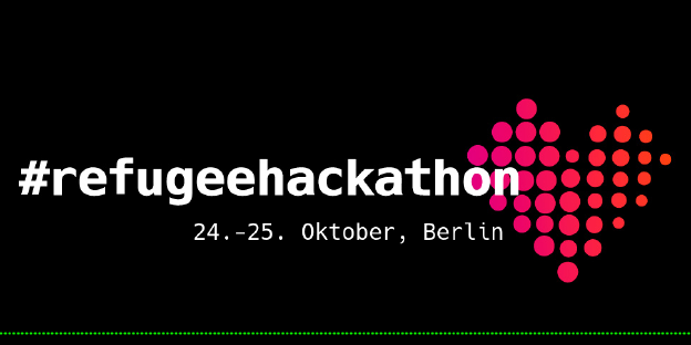 Das Logo des RefugeeHackaton Das Logo des RefugeeHackaton