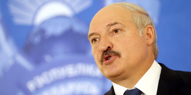Weißrusslands Präsident Alexander Lukaschenko. Weißrusslands Präsident Alexander Lukaschenko.