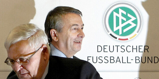 Theo Zwanziger und Wolfgang Niersbach Theo Zwanziger und Wolfgang Niersbach