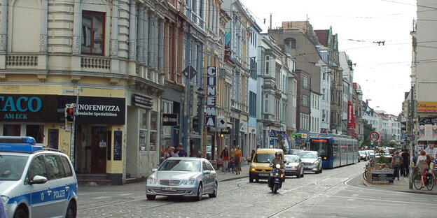 Blick auf die Bremer Sielwallkreuzung.