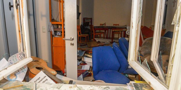Sachschaden im Jugendzentrum Sachschaden im Jugendzentrum