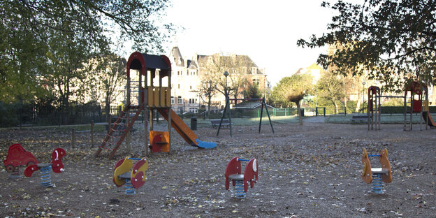 Ein Spielplatz Ein Spielplatz