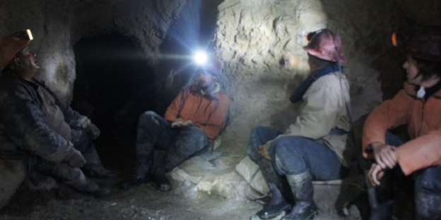 Minenarbeiter in Bolivien Minenarbeiter in Bolivien