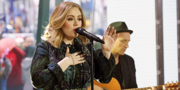 Adele singt in der Today Show