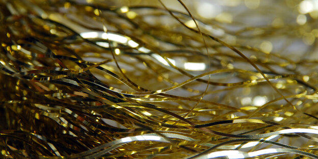 Goldenes Lametta Goldenes Lametta