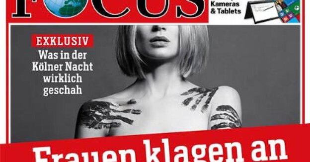 Ausschnitt aus dem "Focus"-Titel vom 08. Januar 2016 Ausschnitt aus dem "Focus"-Titel vom 08. Januar 2016