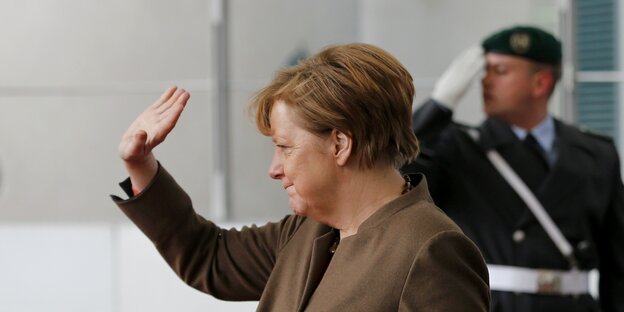 Ein Gruss von Angela Merkel Ein Gruss von Angela Merkel