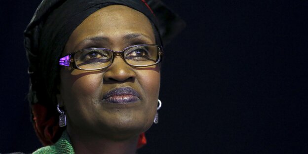 Portrait der Oxfam-Gründerin Winnie Byanyima Portrait der Oxfam-Gründerin Winnie Byanyima