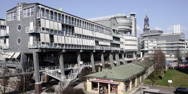 Das Verlagsgebäude von Gruner + Jahr Das Verlagsgebäude von Gruner + Jahr