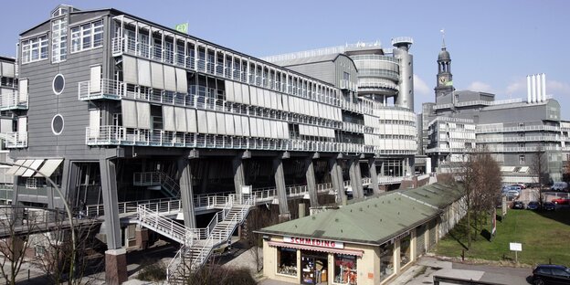 Das Verlagsgebäude von Gruner + Jahr