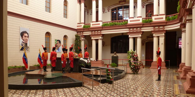 Mausoleum für Hugo Chavéz in Caracas.