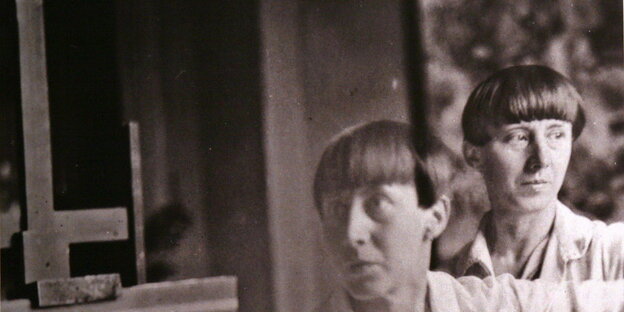 Eine Doppelbelichtung der Dada-Künstlerin Hannah Höch Eine Doppelbelichtung der Dada-Künstlerin Hannah Höch