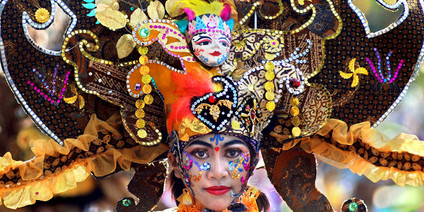 Batik-Festival in Solo, Indonesien