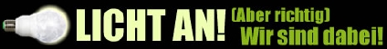 banner licht an