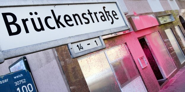 Brückenstraße in Oberschöneweide Brückenstraße in Oberschöneweide