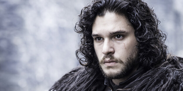 Kit Harrington als Jon Snow im Porträt Kit Harrington als Jon Snow im Porträt