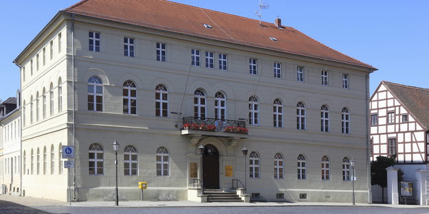 Das Rathaus von Luckenwalde