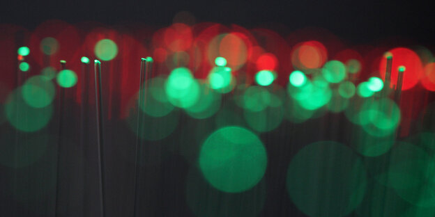 Grüne und rote Lichter Grüne und rote Lichter