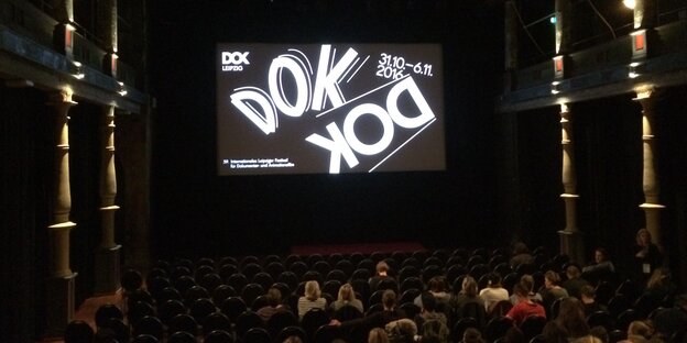 DOK Leipzig Filmvorführung in der Schaubühne Lindenfels DOK Leipzig Filmvorführung in der Schaubühne Lindenfels
