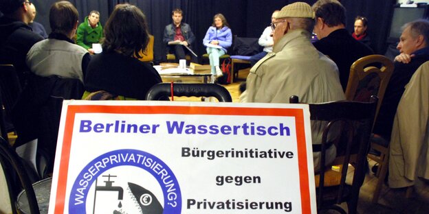 Berliner Initiative Wassertisch Berliner Initiative Wassertisch