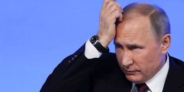 Porträt Putin Porträt Putin