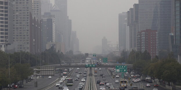 Smog in Peking