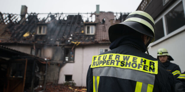 Feuerwehreinsatz in Ruppertshofen Feuerwehreinsatz in Ruppertshofen