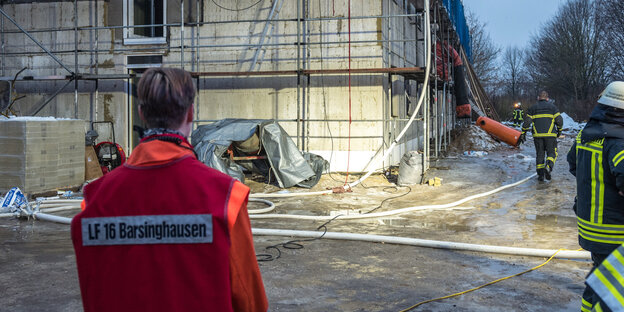 Feuerwehreinsatz in Barsinghausen Feuerwehreinsatz in Barsinghausen