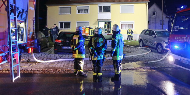 Feuerwehreinsatz in Erbach Feuerwehreinsatz in Erbach