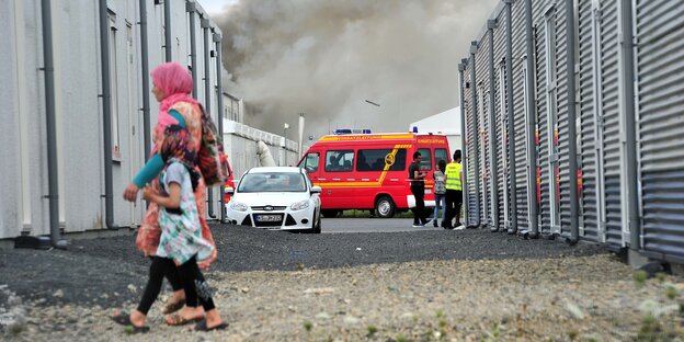 Feuerwehreinsatz in Kassel Feuerwehreinsatz in Kassel