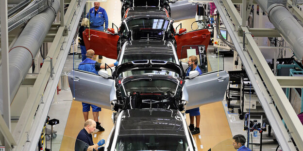 Produktion von E-Autos bei BMW in Leipzig Produktion von E-Autos bei BMW in Leipzig