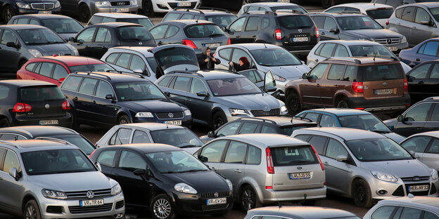 Parkende Autos Parkende Autos