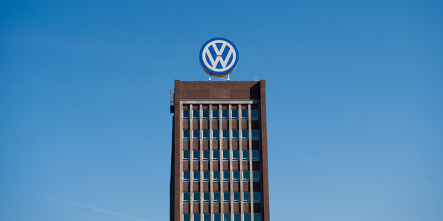 Das VW-Verwaltungshochhaus in Wolfsburg Das VW-Verwaltungshochhaus in Wolfsburg