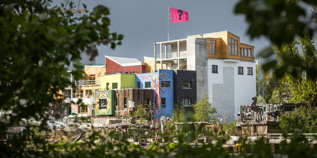 Bunte Häuserfassaden Bunte Häuserfassaden