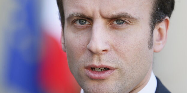 Emmanuel Macron im Porträt Emmanuel Macron im Porträt