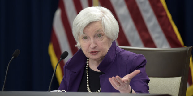 US-Notenbank-Chefin Janet Yellen US-Notenbank-Chefin Janet Yellen