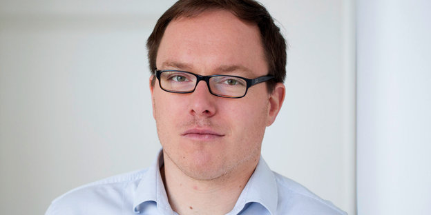 Buzzfeed-Chefredakteur Daniel Drepper lächelt Buzzfeed-Chefredakteur Daniel Drepper lächelt